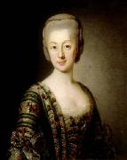 Alexander Roslin Portrait of Sophia Magdalena of Denmark oil